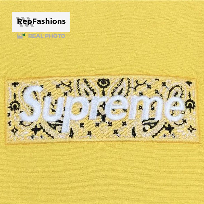 Replica Supreme Bandana Box Logo Hoodie Buy Online With High Quality