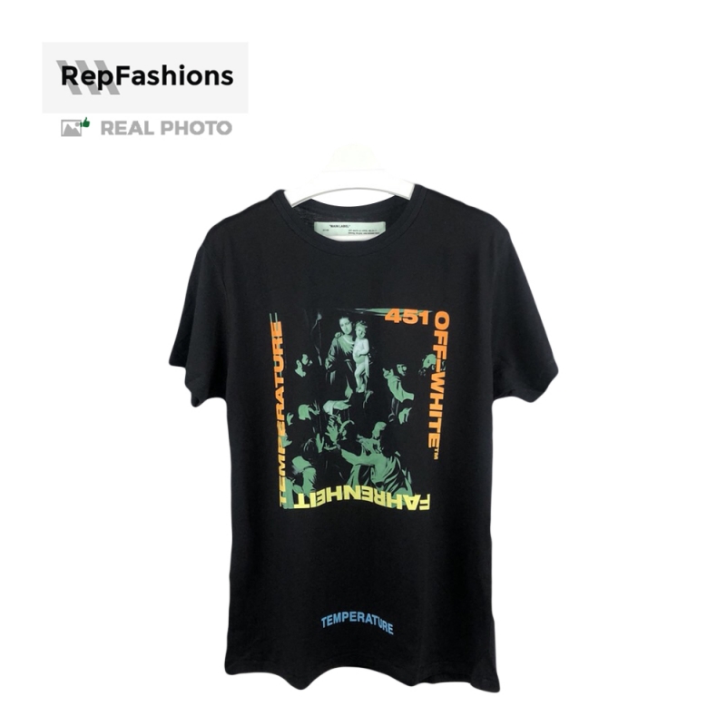 Replica Off White Gradient Caravaggio T Shirt Buy Online With High Quality