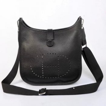 Hermes Evelyne III Crossbody Bag PM Black Replica/imitation Bags/Sac
