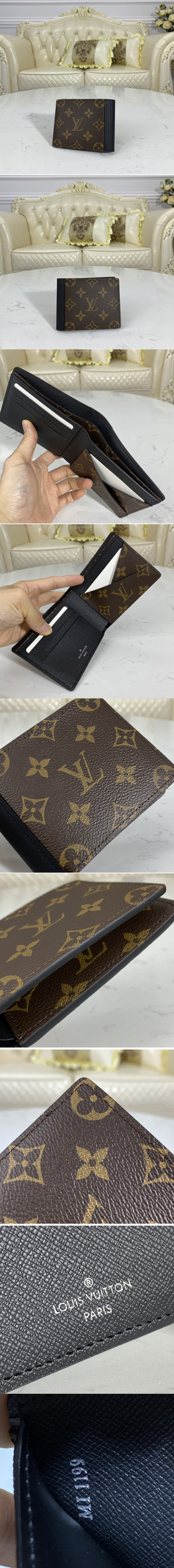 Shop Louis Vuitton MONOGRAM MACASSAR 2022-23FW Multiple wallet (M69408) by  Sincerity_m639