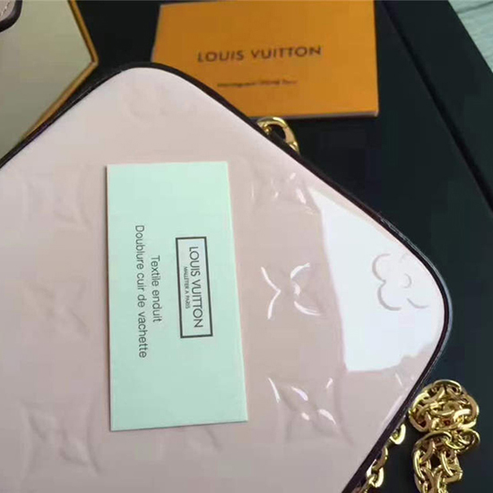 Louis Vuitton M64058 Camera Pouch Crossbody Bag Monogram Vernis