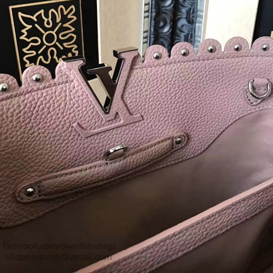 Louis Vuitton M42724 Capucines PM Tote Bag Taurillon Leather
