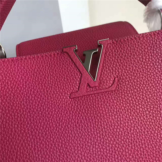 Louis Vuitton M54582 Capucines PM Tote Bag Taurillon Leather