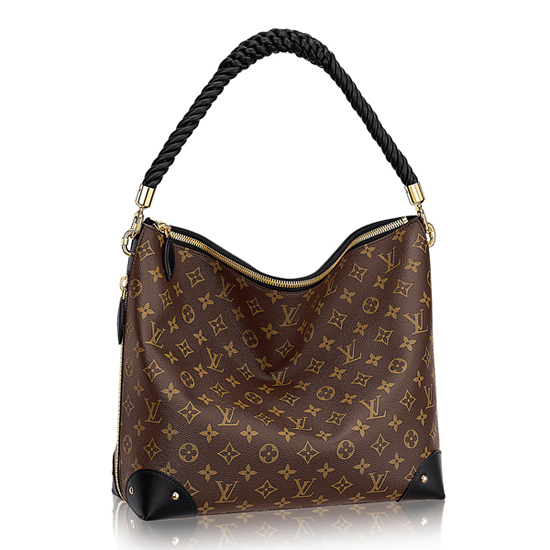 Louis Vuitton M44130 Triangle Softy Hobo Bag Monogram Canvas