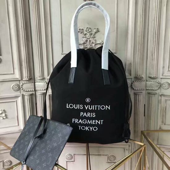 Louis Vuitton M43415 Cabas Light Tote Shoulder Bag Textile