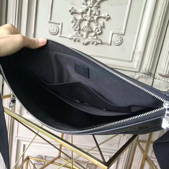 Louis Vuitton N40004 Mick MM Messenger Bag Damier Graphite Canvas