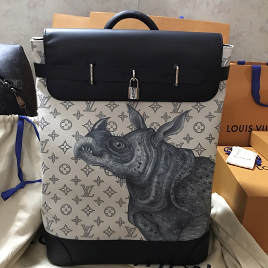 Replica Louis Vuitton M43296 Steamer Backpack Monogram Savane Canvas For  Sale
