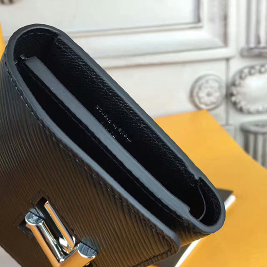 Louis Vuitton Twist Compact Wallet M64414 Epi Leather