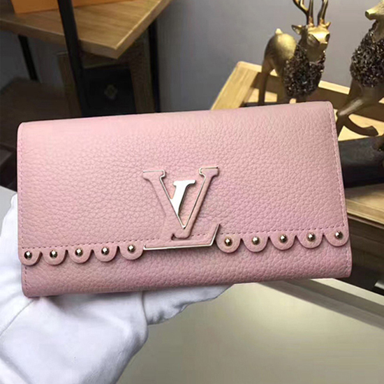 Louis Vuitton Capucines Wallet M64103 Taurillon Leather