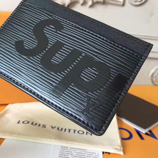Louis Vuitton x Supreme Porte Carte Simple Card Holder M67753 Epi Leather
