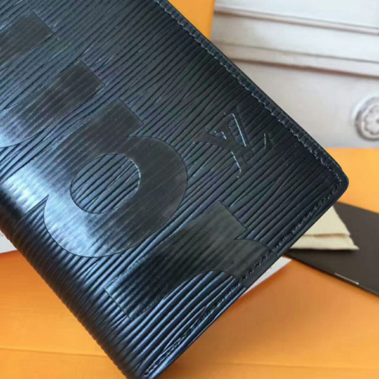 Louis Vuitton x Supreme Brazza Wallet M67721 Epi Leather