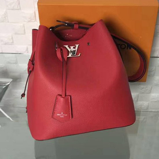 Louis Vuitton Lockme Bucket M54679 Taurillon Leather