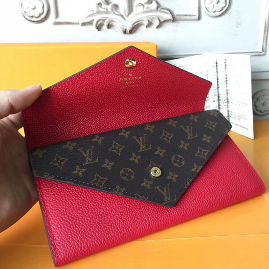 Louis Vuitton Double V Wallet M64317 Taurillon Leather