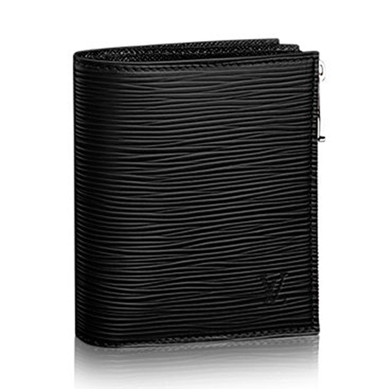 Replica Louis Vuitton Smart Wallet M64007 Epi Leather Noir For Sale