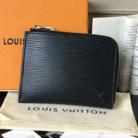 Louis Vuitton Coin Purse M61809 Epi Leather Noir