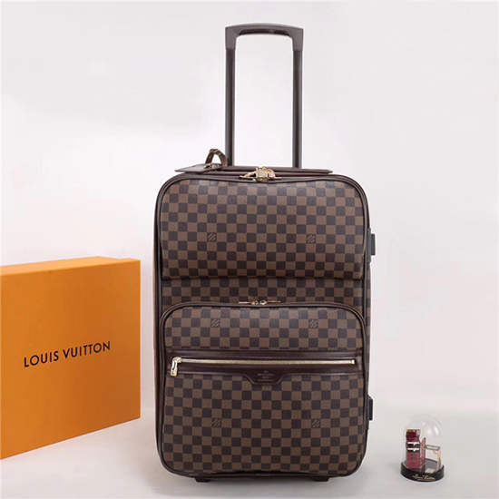 Louis Vuitton Pegase Legere 55 Business N23297 Damier Ebene Canvas