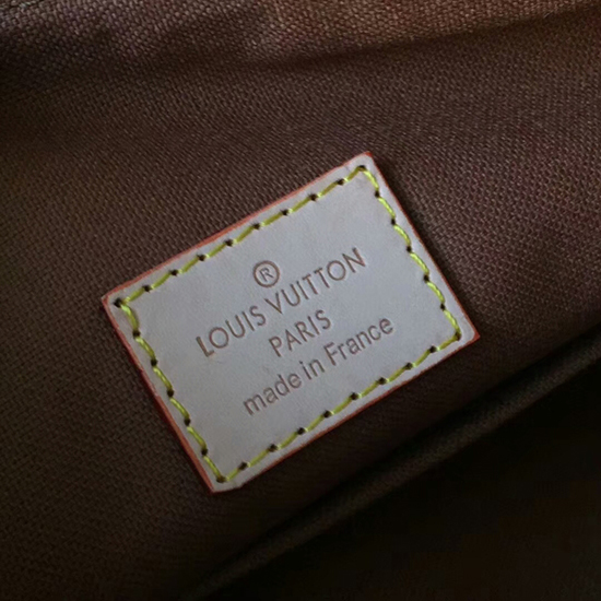 Louis Vuitton M56389 Odeon MM Crossbody Bag Monogram Canvas