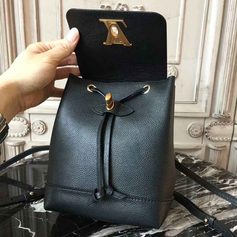 Louis Vuitton Lockme Backpack Mini M54573 Taurillon Leather