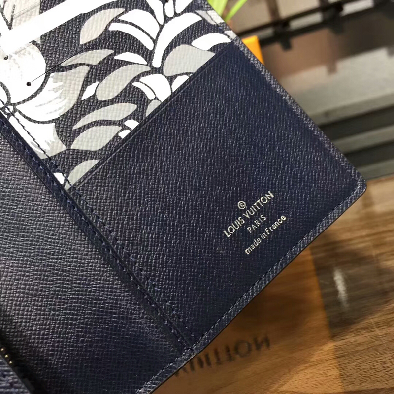 Louis Vuitton Brazza Wallet M30161 Taiga Leather
