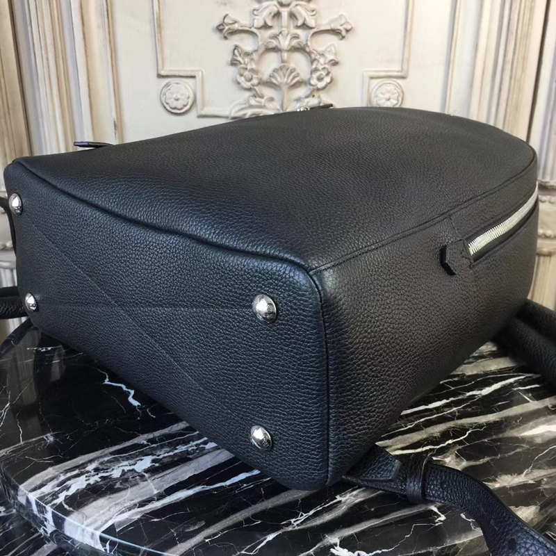 Louis Vuitton Armand Briefcase Taurillon Leather Black 464992