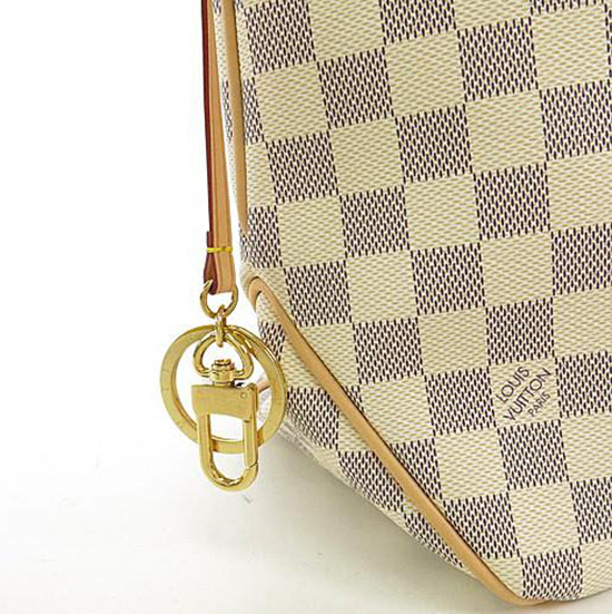 Louis Vuitton N41464 Delightful MM Hobo Bag Damier Azur Canvas