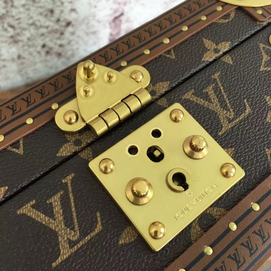 Louis Vuitton M20040 Jewelry Box Hardsided Luggage Monogram Canvas