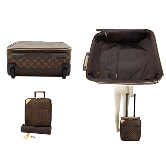 Louis Vuitton M23293 Pegase 45 Rolling Luggage Monogram Canvas