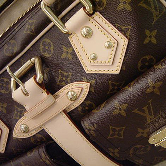 Louis Vuitton M40025 Manhattan GM Tote Bag Monogram Canvas