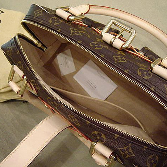 Louis Vuitton M40025 Manhattan GM Tote Bag Monogram Canvas