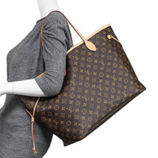 Louis Vuitton M40157 Neverfull GM Shoulder Bag Monogram Canvas