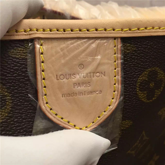 Louis Vuitton M40353 Delightful Monogram MM Hobo Bag Monogram Canvas