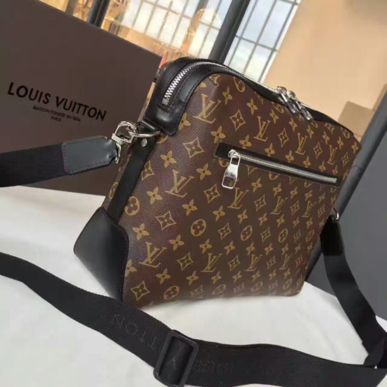 Louis Vuitton M40387 Torres Messenger Bag Monogram Macassar Canvas