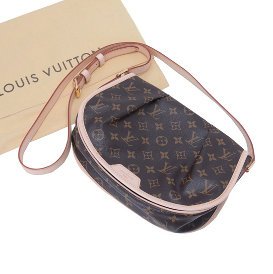 Louis Vuitton M40474 Menilmontant PM Crossbody Bag Monogram Canvas