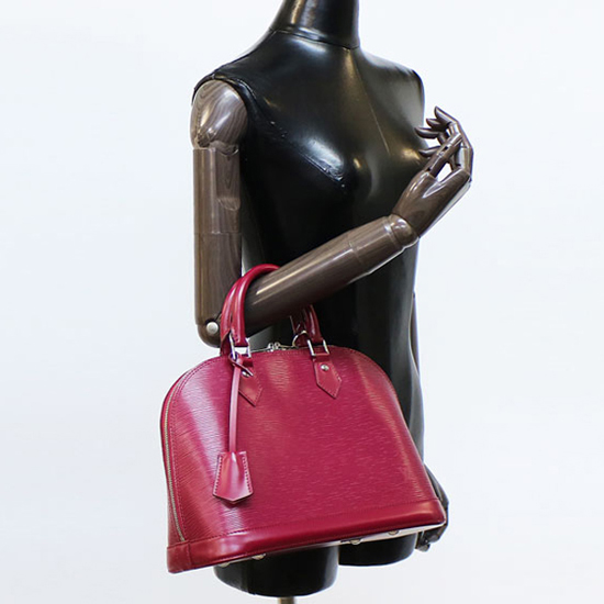 Louis Vuitton M40490 Alma PM Tote Bag Epi Leather