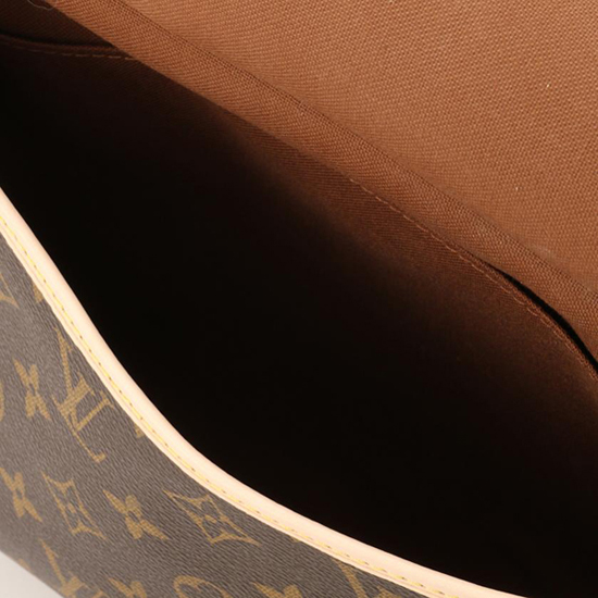 Louis Vuitton M40710 Saumur MM Crossbody Bag Monogram Canvas
