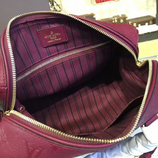 Louis Vuitton M40764 Speedy 25 Tote Bag Monogram Empreinte Leather