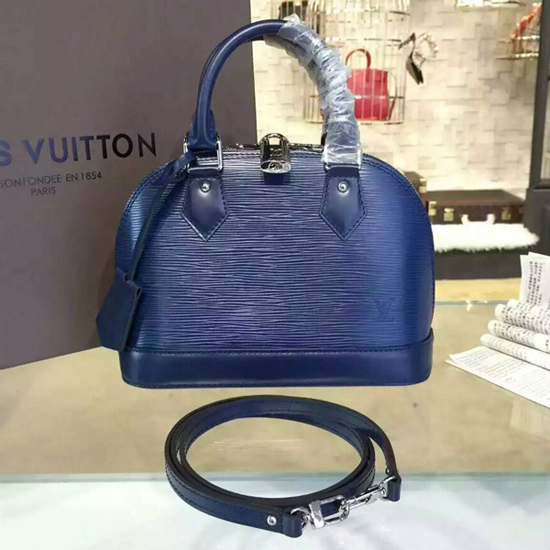 Louis Vuitton M40855 Alma BB Tote Bag Epi Leather