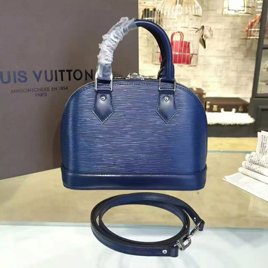 Louis Vuitton M40855 Alma BB Tote Bag Epi Leather