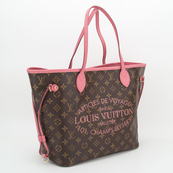 Louis Vuitton M40939 Neverfull MM Shoulder Bag Monogram Canvas