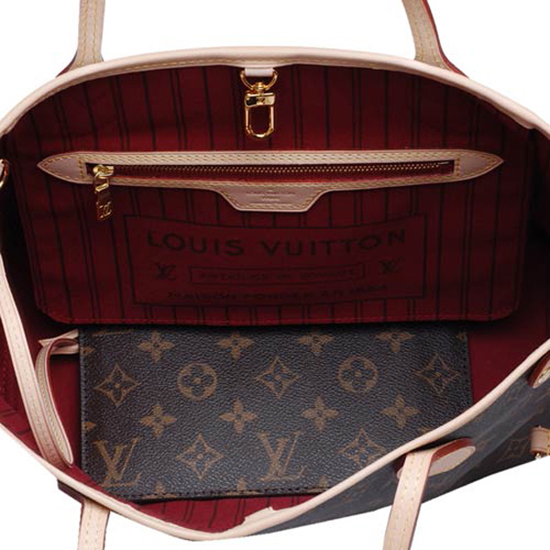 Louis Vuitton M41001 Neverfull PM Shoulder Bag Monogram Canvas