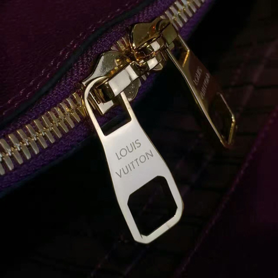 Louis Vuitton M41046 Montaigne MM Tote Bag Monogram Empreinte Leather