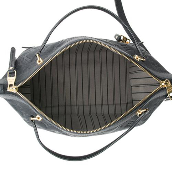Louis Vuitton M41162 Bastille PM Tote Bag Monogram Empreinte Leather
