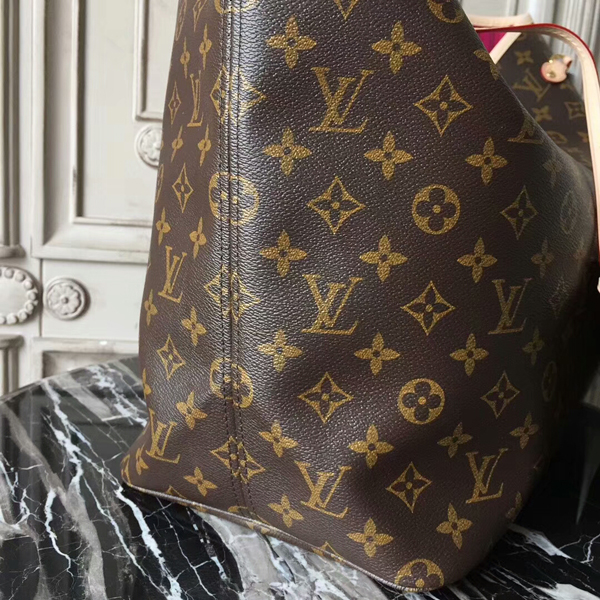 Louis Vuitton M41180 Neverfull GM Shoulder Bag Monogram Canvas