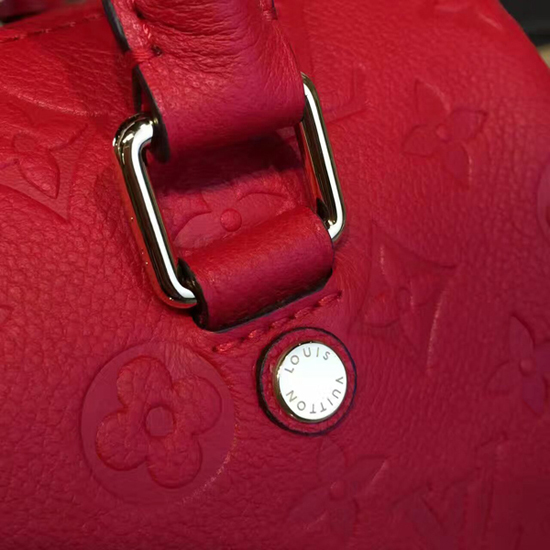 Louis Vuitton M41187 Speedy 25 Tote Bag Monogram Empreinte Leather