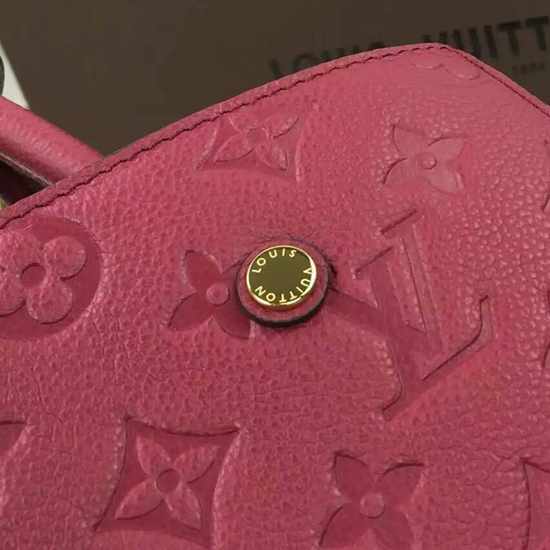 Louis Vuitton M41196 Montaigne MM Tote Bag Monogram Empreinte Leather