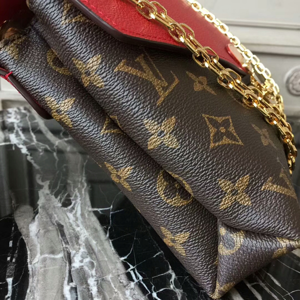 Louis Vuitton M41201 Pallas Chain Shoulder Bag Monogram Canvas