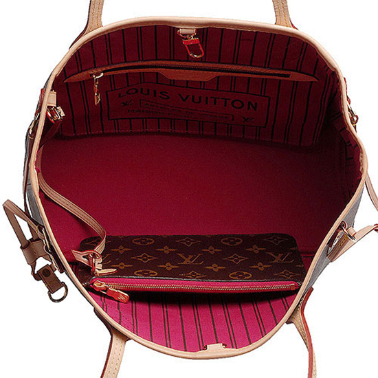 Louis Vuitton M41245 Neverfull PM Shoulder Bag Monogram Canvas