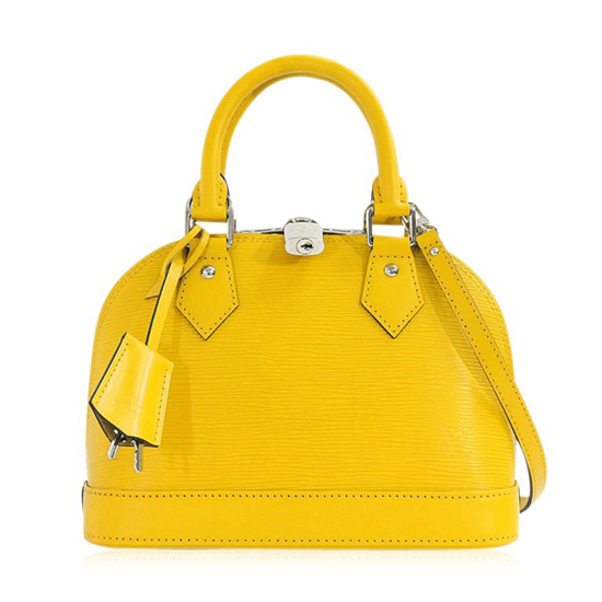 Louis Vuitton M41326 Alma BB Tote Bag Epi Leather