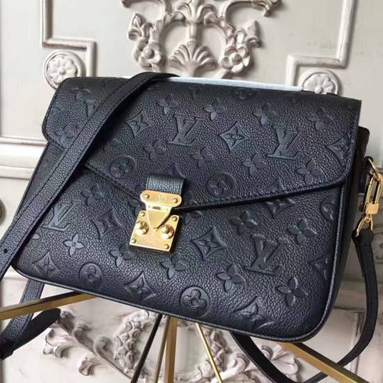 Louis Vuitton M41487 Pochette Metis Crossbody Bag Monogram Empreinte Leather
