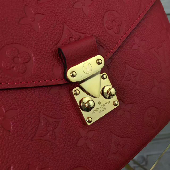 Louis Vuitton M41488 Pochette Metis Crossbody Bag Monogram Empreinte Leather